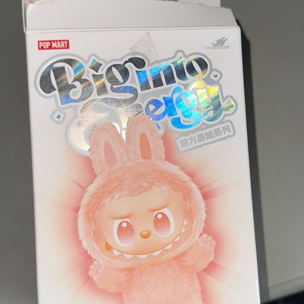 Pop Mart Fluffy Pink Bunny Toy